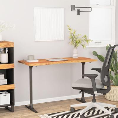 Bureaublad rechthoekig 120x60x2,5 cm massief acaciahout