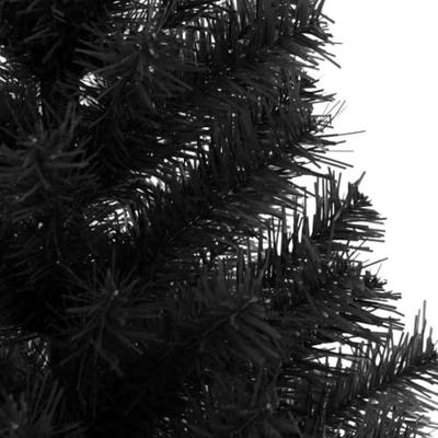 VidaXL Kerstboom met 150 led met standaard zwart 120 cm pvc