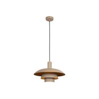 Lucide BRUNO - Hanglamp - Ø 38 cm - 1xE27 - Taupe | Essential - thumbnail