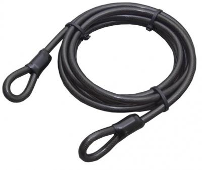 Python Kabel Voor Hangslot 2,5 Meter Staal 10 X 250 Mm Zwart Python Kabel Voor Hangslot 2,5 Meter Staal 10 X 250 Mm Zwart