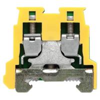 Weidmüller 1303360000 Aardklem Schroeven Geel-groen 100 stuk(s) - thumbnail