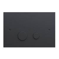 Bedieningsplaat Hotbath Cobber Mat Zwart - thumbnail