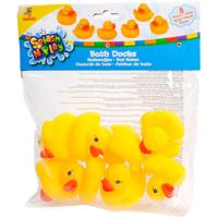 Happy World badeendjes 8 stuks - thumbnail