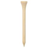 VidaXL 1000 st golftees 83 mm bamboe - thumbnail