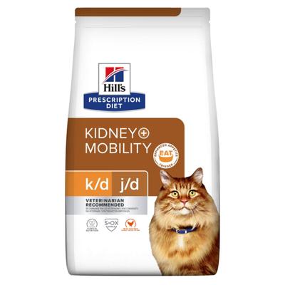 HILL'S PD K/D Kidney + Mobility Chicken - droogvoer voor katten - 3kg