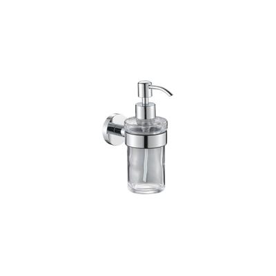 Plieger Vigo zeepdispenser glas met houder chroom 4784424