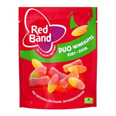 Red Band - Duo Winegums Zoet Zuur - 10x 215g