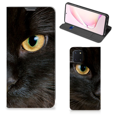 Samsung Galaxy Note 10 Lite | Hoesje maken | Zwarte Kat