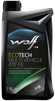 Wolf transmissie-olie "ecotech multi vehicle atf fe". gear oil 1l red atf ecotech multiveh. fe