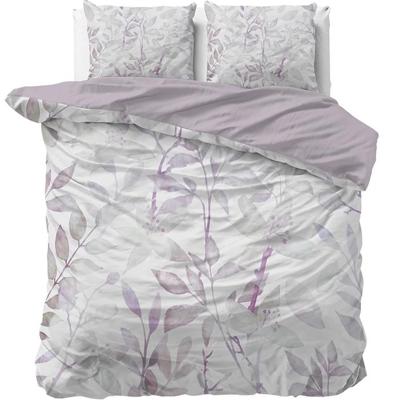 Sleeptime Water leaves Wit 200 x 200/220 cm