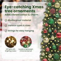 VidaXL Kunstkerstboom groen 120 cm pvc en staal en kunststof - thumbnail