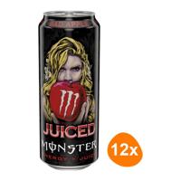 Monster energy juice bad apple blik (12x 500ml) - thumbnail