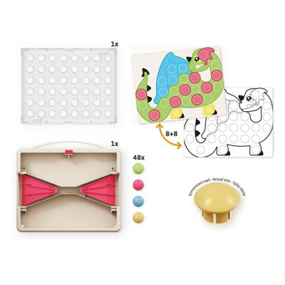 Quercetti fantacolor junior play eco mozaïek Quercetti fantacolor junior play eco mozaïek