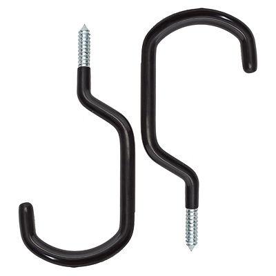 Set ophanghaken (plafond) geplastificeerd zolderhaak
