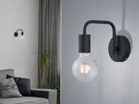 Trio Wand lampDiallo 15cm zwart - 208070132 - thumbnail