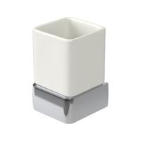 Haceka Aline Glashouder aluminium Gepolijst Aluminium 1194607 - thumbnail