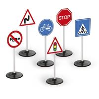 Dolu Verkeersborden 6 Stuks - thumbnail