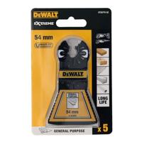 DeWALT DT20775 Multitool zaagblad BiM 3-zijdig 54mm VE=5 - thumbnail
