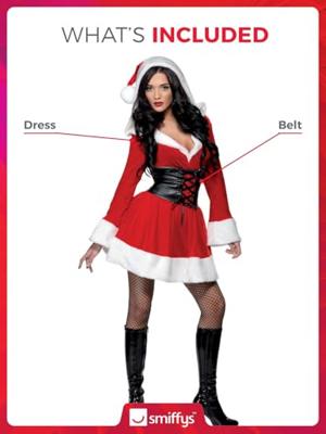 Sexy hooded kerstpakje