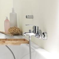 GROHE Eurostyle Cosmopolitan badkraan met omstel en koppelingen chroom 33591002 - thumbnail