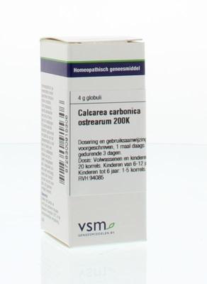 VSM Calcarea carbonica ostrearum 200K 4 Gram VSM Calcarea carbonica ostrearum 200K 4 Gram