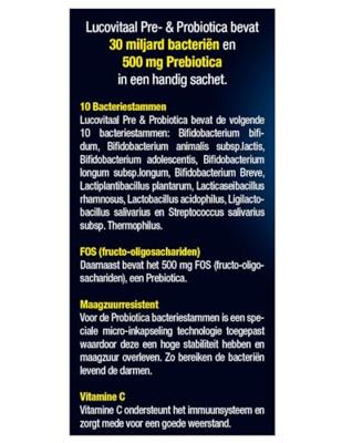 Lucovitaal Pre & Probiotica Sachets