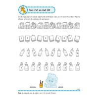 Deltas Oefenboek met stickers- leuke reken - thumbnail