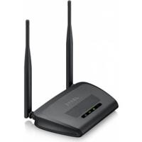 Zyxel NBG418N V2 Draadloze Router 300MBps Zwart - thumbnail