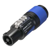 Neutrik Afsluitbare kabelconnector, power-in, schroefklemmen, blauw - NTR-NAC3FXXAWS - thumbnail