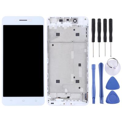 TFT materialen LCD-scherm en Digitizer met Frame voor Vivo X6(White)
