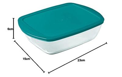 Pyrex bewaarschaal 1.1l 23x15x6cm