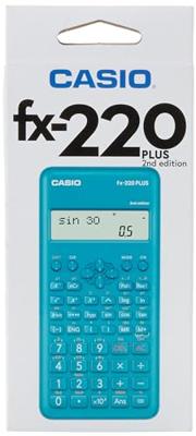 CASIO WETENSCHAPPELIJKE REKENMACHINE FX-220PLUS-2 BLAUW, 12-CIJFERIG DISPLAY
