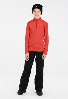 Protest Prtwillowy 1/4 Zip Pully Kinderen Burnt Orange 164