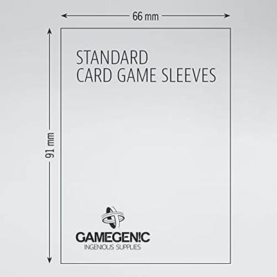 Gamegenic - Standard Matte Value Pack (200) - Grey