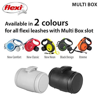 Flexi poepzak / snackbox zwart