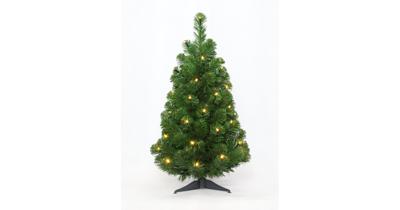 Kerstboom Table Tree 30 cm met Warm Led verlichting kerstboom Holiday Tree - Holiday tree