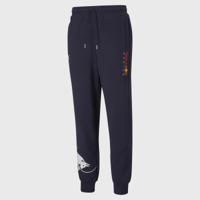 Puma joggingbroek donkerblauw - thumbnail