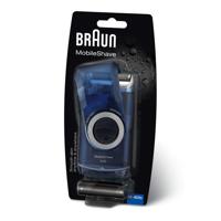 Braun M-60b MobileShave Scheerapparaat Blauw/Zilver - thumbnail