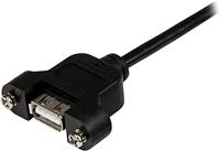 MANHATTAN ICOC U-AB-030-PNL Kabel USB 2.0 A Mannelijk naar A Vrouwelijk 3 m - thumbnail