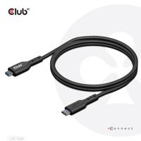 club3D CAC-1526 USB-kabel USB 3.2 Gen1 USB-C stekker, USB-micro-B stekker 1.00 m Zwart - thumbnail