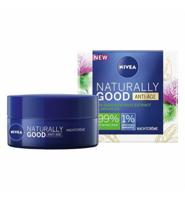 Nivea Naturally good nachtcreme anti-age 50 Milliliter - thumbnail