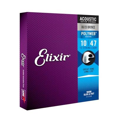 Elixir Strings 11150 snaar voor muziekinstrumenten Gitaar Akoestisch 12 stuk(s)