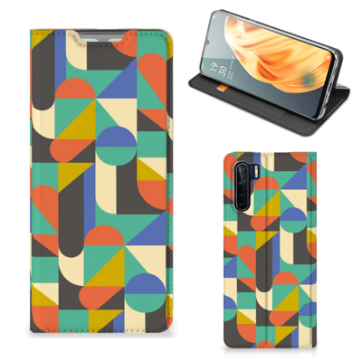 OPPO Reno3 | A91 | Hoesje met Magneet | Funky Retro