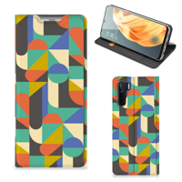 OPPO Reno3 | A91 | Hoesje met Magneet | Funky Retro - thumbnail