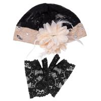 Charleston Gatsby Set Zwart/Beige - thumbnail