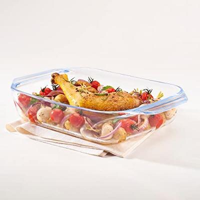 Pyrex Ovenschaal Glas 35x23cm Pyrex Ovenschaal Glas 35x23cm