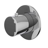 Afbouwdeel IVY Bond 3-Weg Stop-Omstel Symmetry Met Rond Rozet Chroom - thumbnail