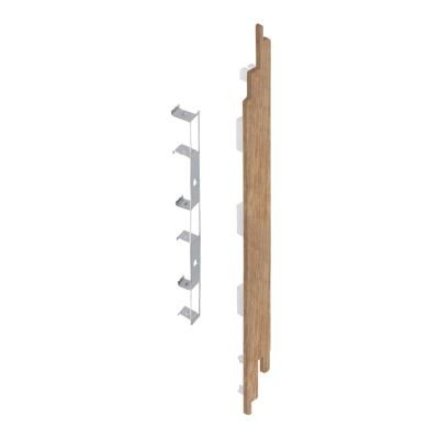 Keralit Eindkap rechts Natuur eiken (2885) (Sponningdeel 190)