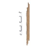 Keralit Eindkap rechts Natuur eiken (2885) (Sponningdeel 190) - thumbnail