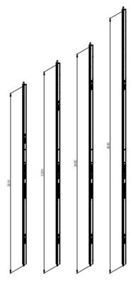 S2 sluitlijst CET38 2850mm ls/rs bruikbaar SKG3